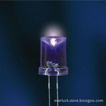5mm Concave Red LED Diode with Luminous Intensity Ranging from 200 to 300mcd